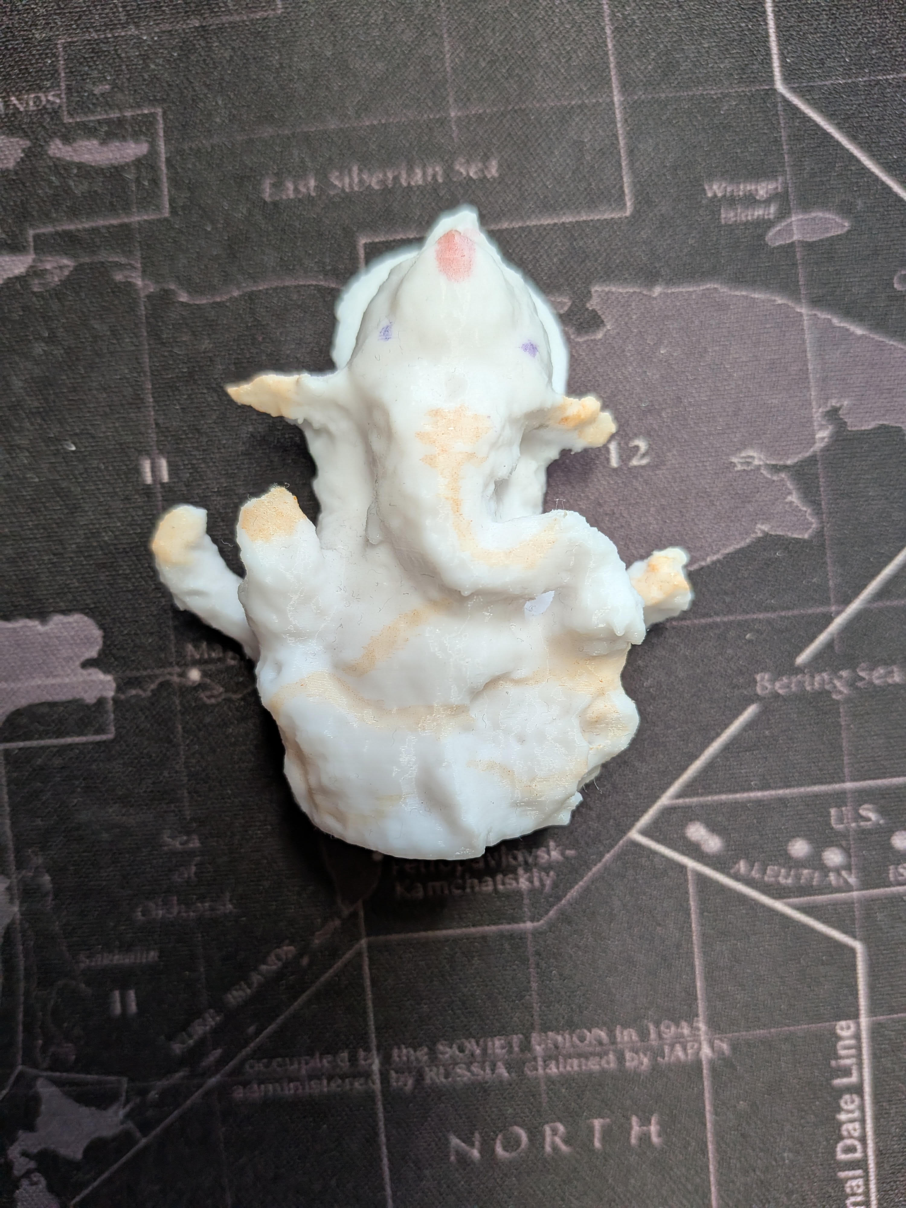 3D-printed reconstruction of a Lord Ganesha statue